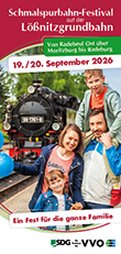 Titel Flyer Schmalspurbahn-Festival