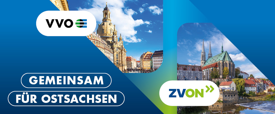 VVO ZVON Karte,Zweckverband Verkehrsverbund Ostsachsen
